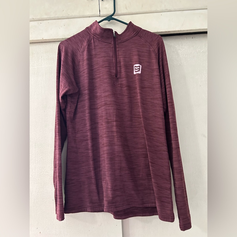 Mtn Ops 1/4 Zip lightweight long sleeve pullover size Large